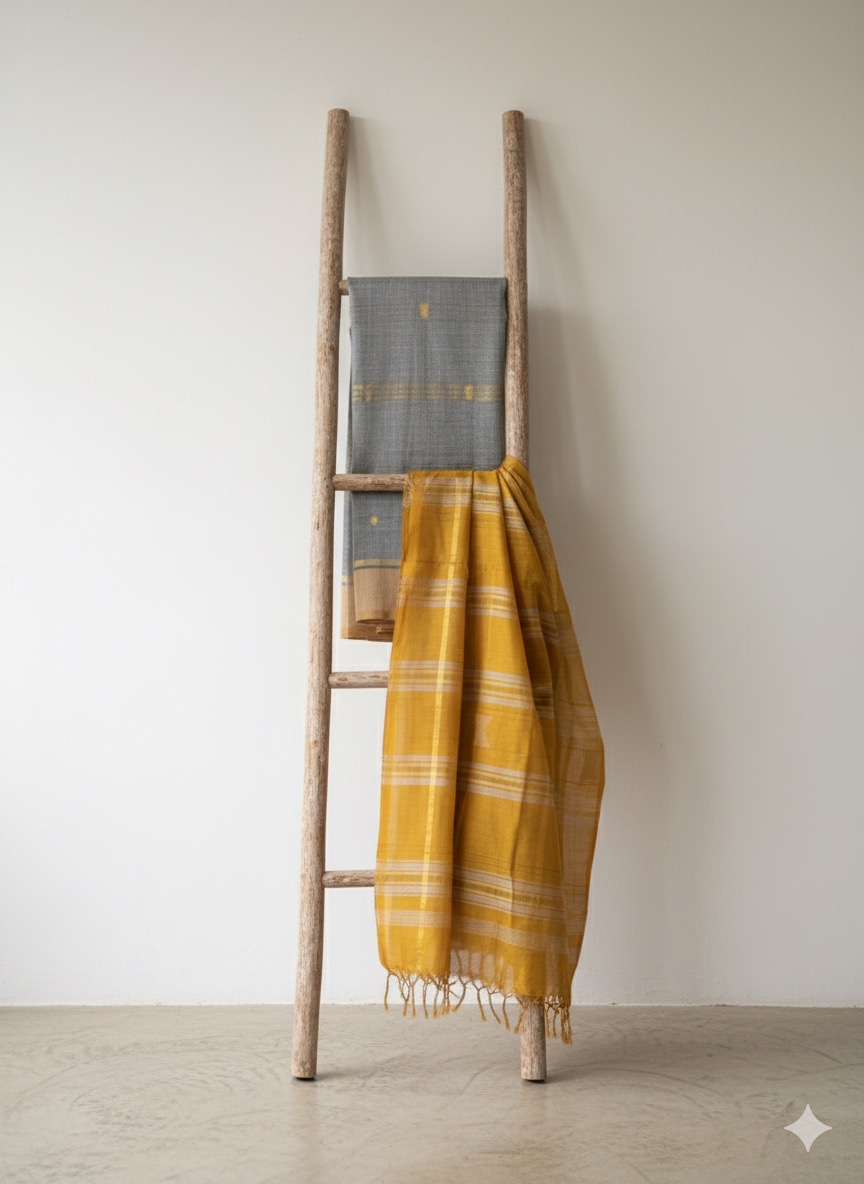 MAULI Saree - Magenta on Ladder